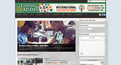 Desktop Screenshot of livinginaddis.com